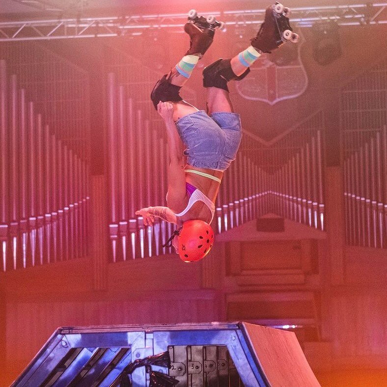 AIR TIME // We&rsquo;ve never seen the Town Hall like this before! 🚲🛹🛼

#BMX meets #skating meets #parkour - complete with an innovative sound stage and electronic beats - from the creative team @branch_nebula 😍

Check out Air Time until 22 April