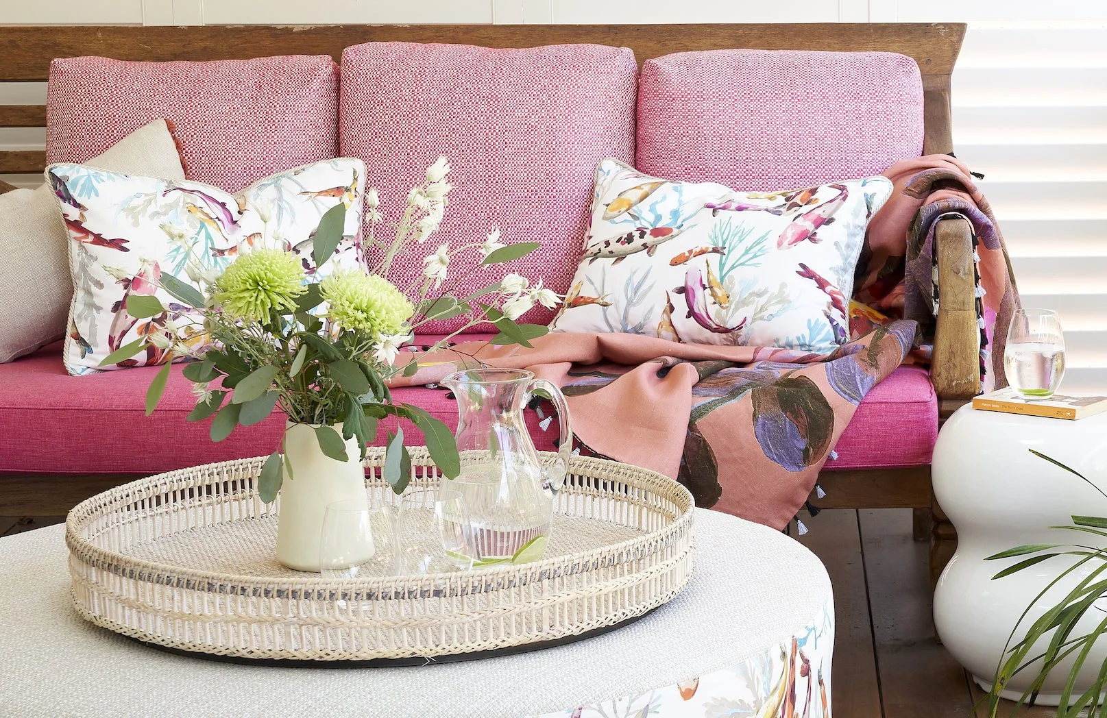 No Chintz interior design soft furnishings