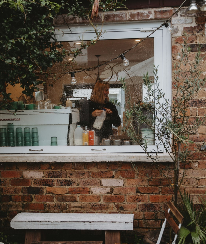 A relaxing & charming space for the community and travellers to enjoy.