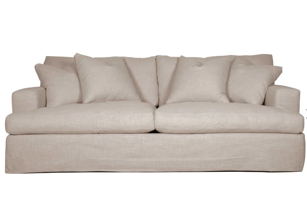 Hamlet 3 Seater in Lemay Khaki from OZ Design ($3,199)