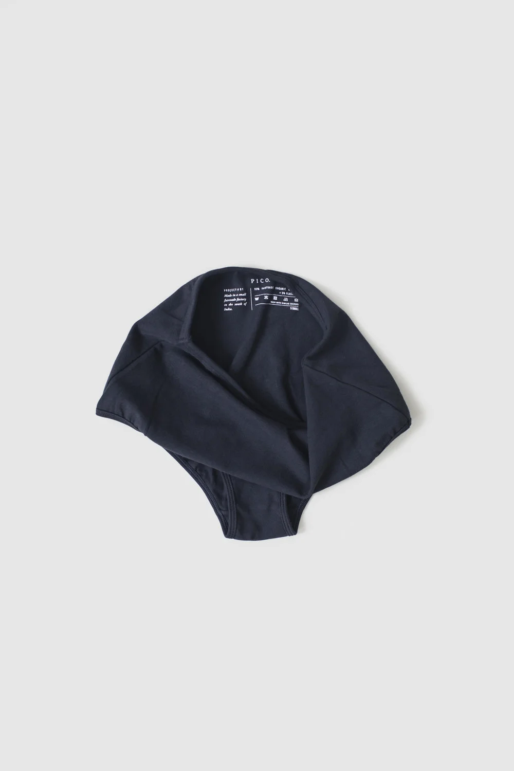 High waist womens knicker navy