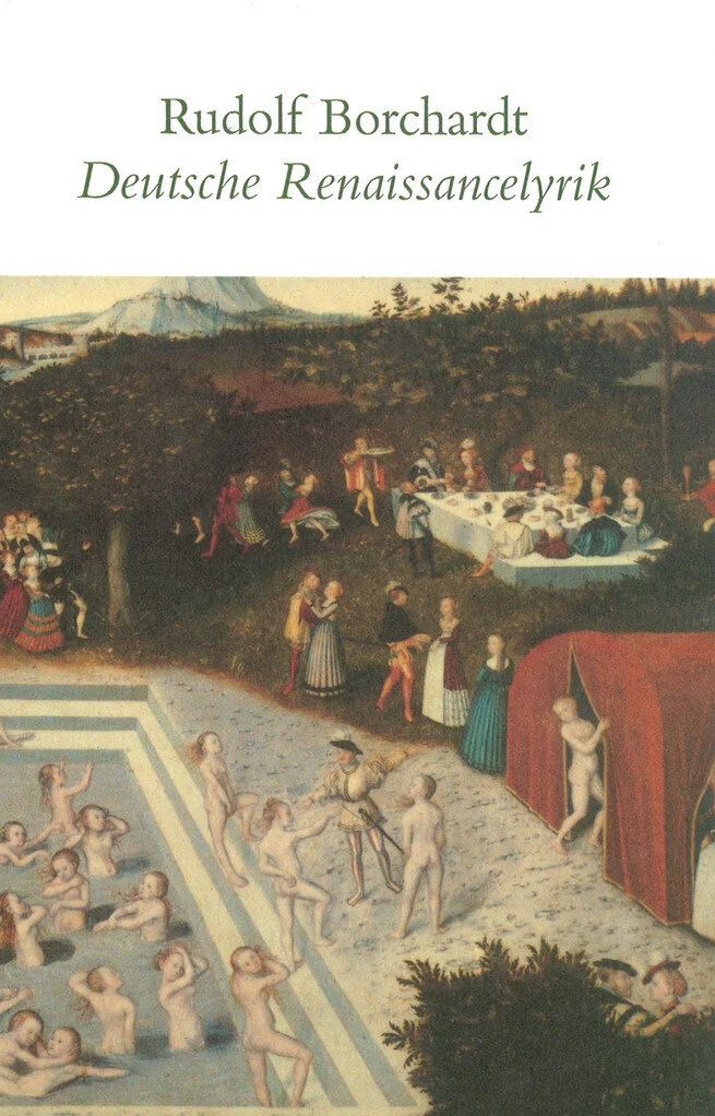 Rudolf Borchardt. Deutsche Renaissancelyrik