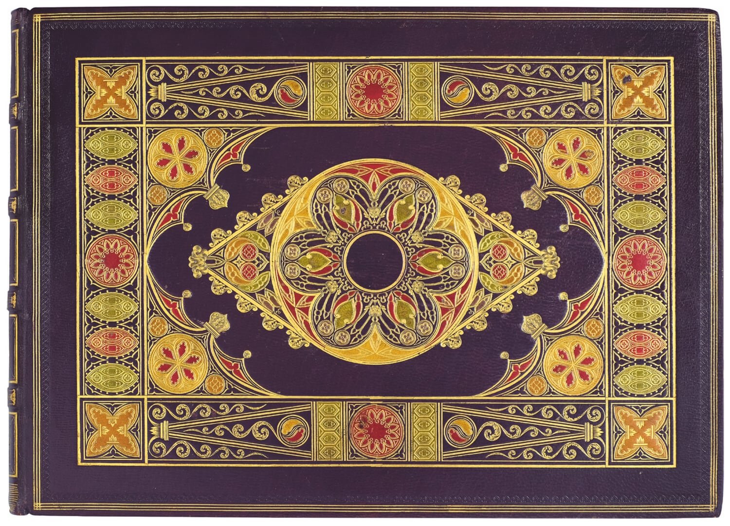  Two experiments in gothic ornamentation, by Pauline François [no. 153], and (probably) J. M. Kronheim [no. 560] 