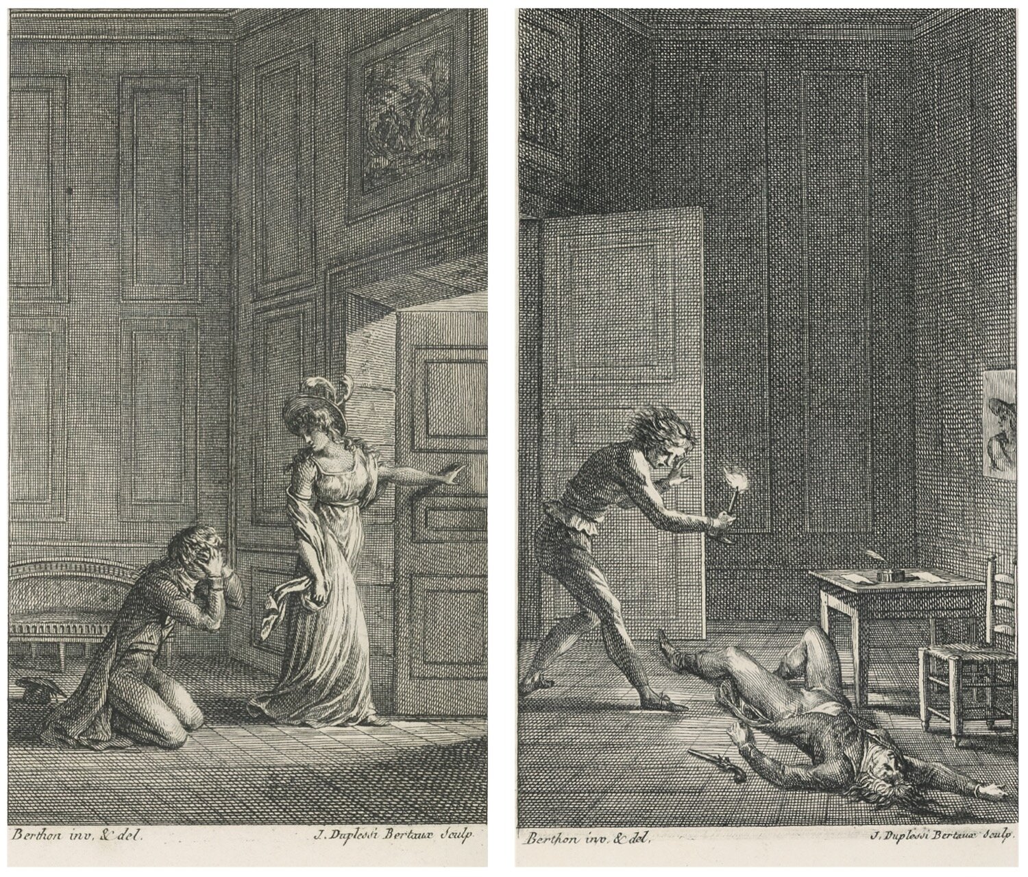  An example of the 1825 edition, which included four etchings after René Théodore Berthon [no. 261] 