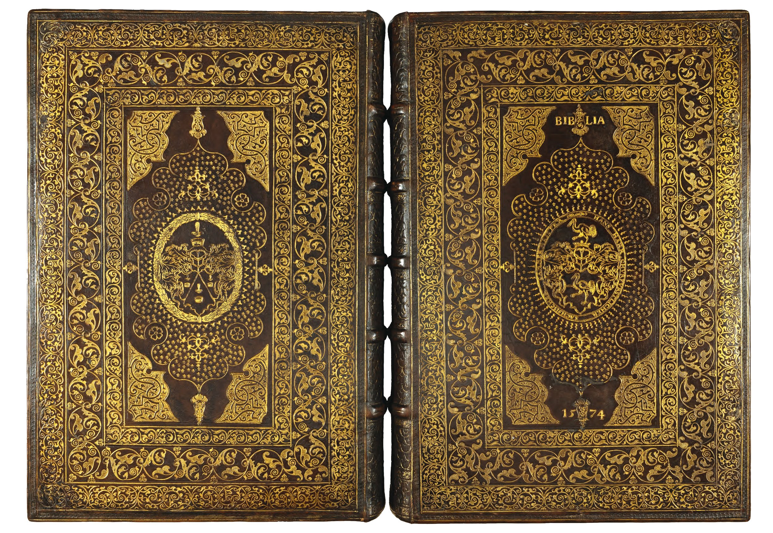 099a Montaigne Essais 1595 gilt morocco binding by Lortic