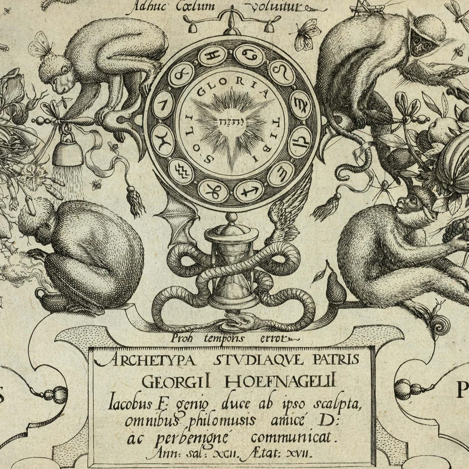 SOLD: Joris Hoefnagel's Magnum Opus of Natural History: Complete with 52 Copperplates 