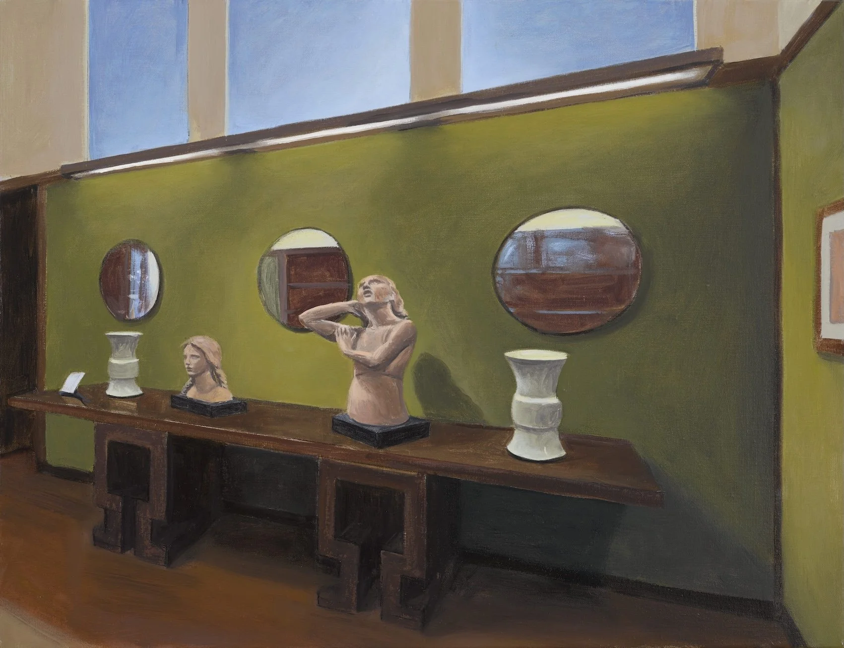 Villa Il, oil/linen, 50x 65cm, 2024