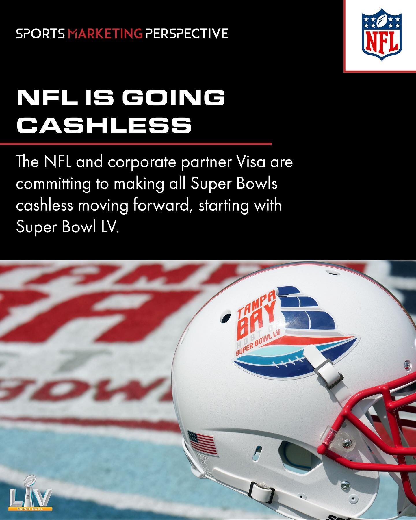 It&rsquo;s been in the works, now the NFL and Visa are executing on their goal to go cashless. With COVID-19 precautions, this seems to be the perfect time for the NFL to make their in-venue experiences safer for all attendees.
.
.
.
.

#SMP #SportsM