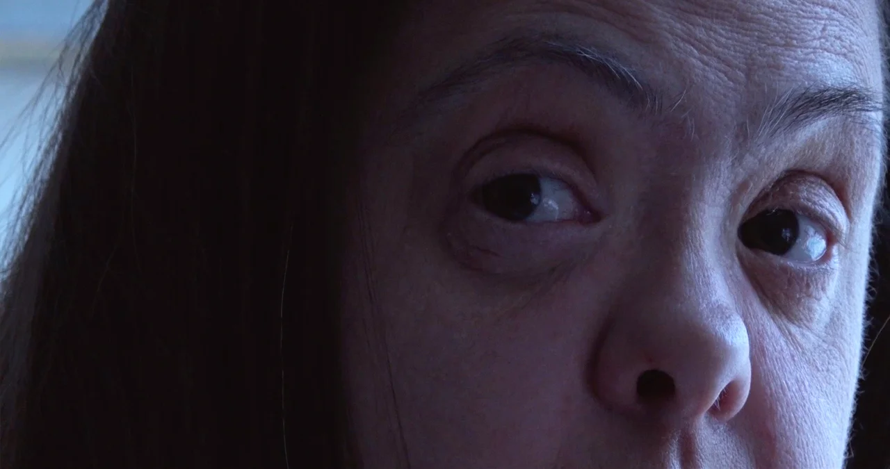 A close up on the eyes of Pili, from the short documentary Pili and Me.