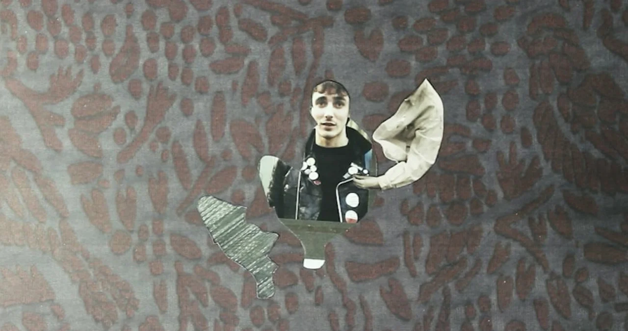 A shot from the animation 'Versions' by Matthew Kennedy.
