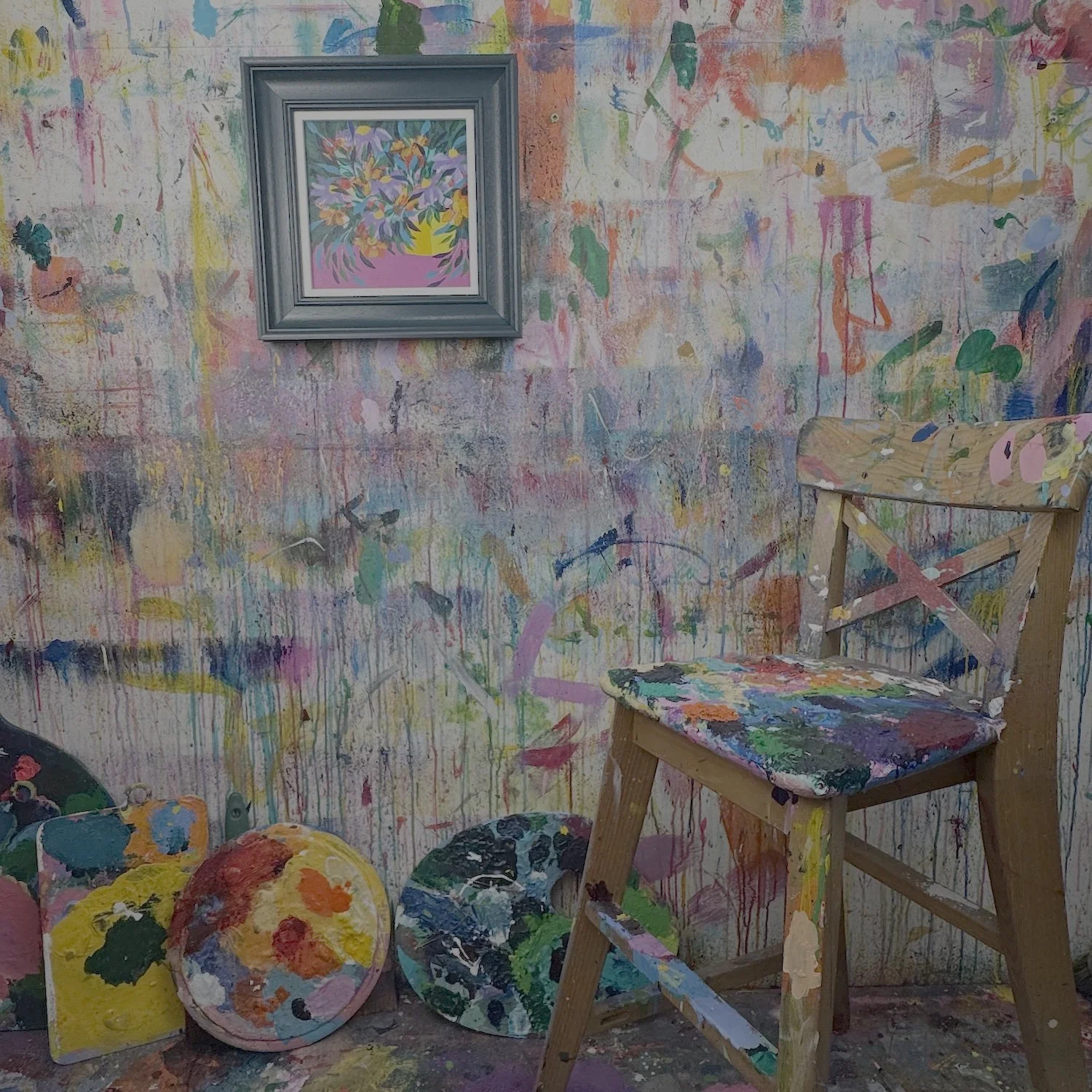 Uplifting artwork for home decor and interior design