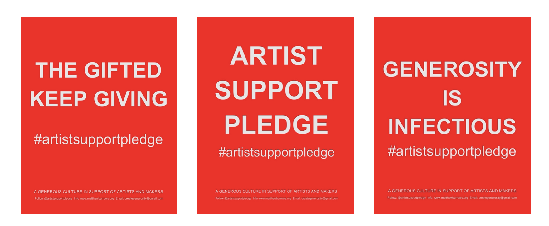 Artist Support Pledge