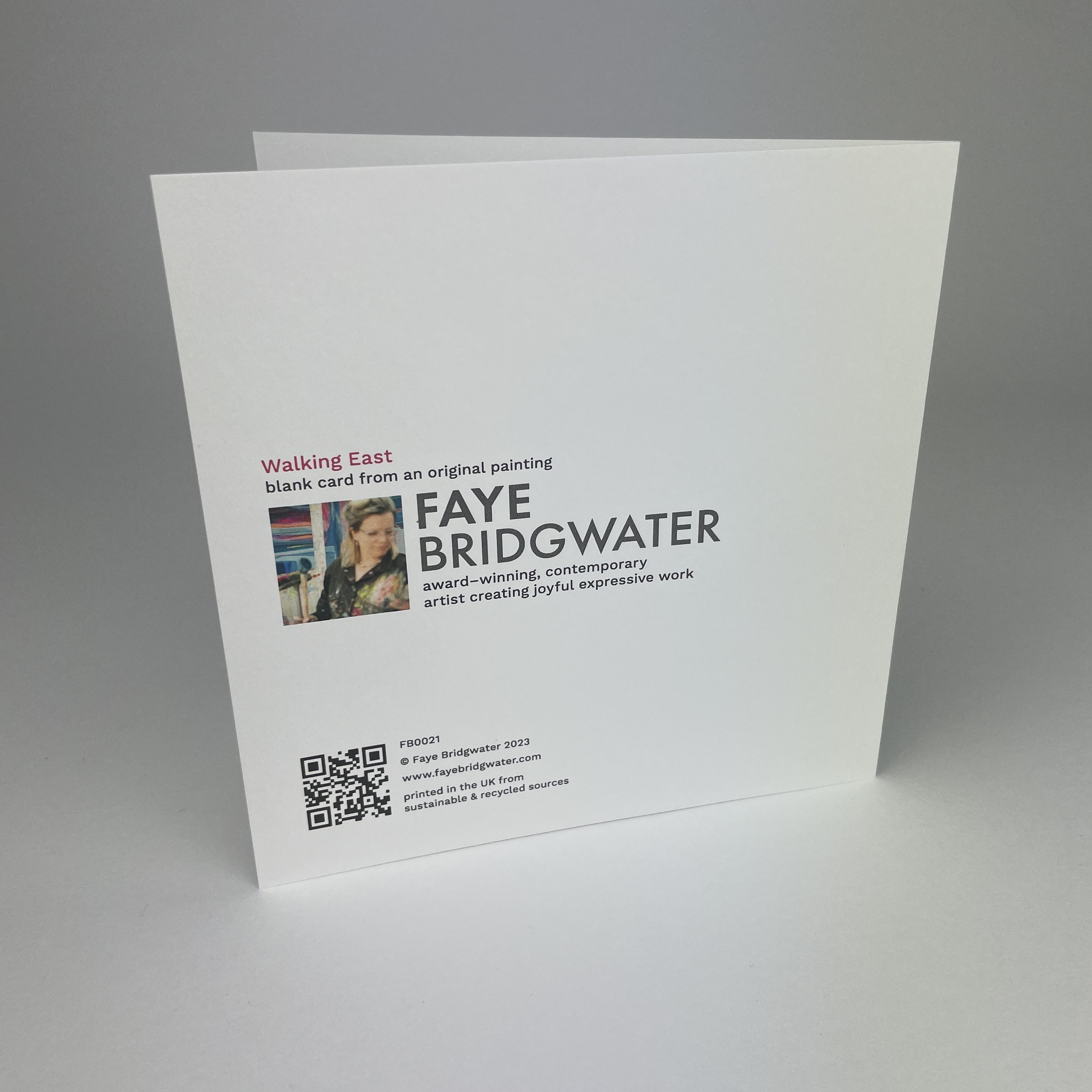 Faye Bridgwater - Back of Greetings Card (Copy)