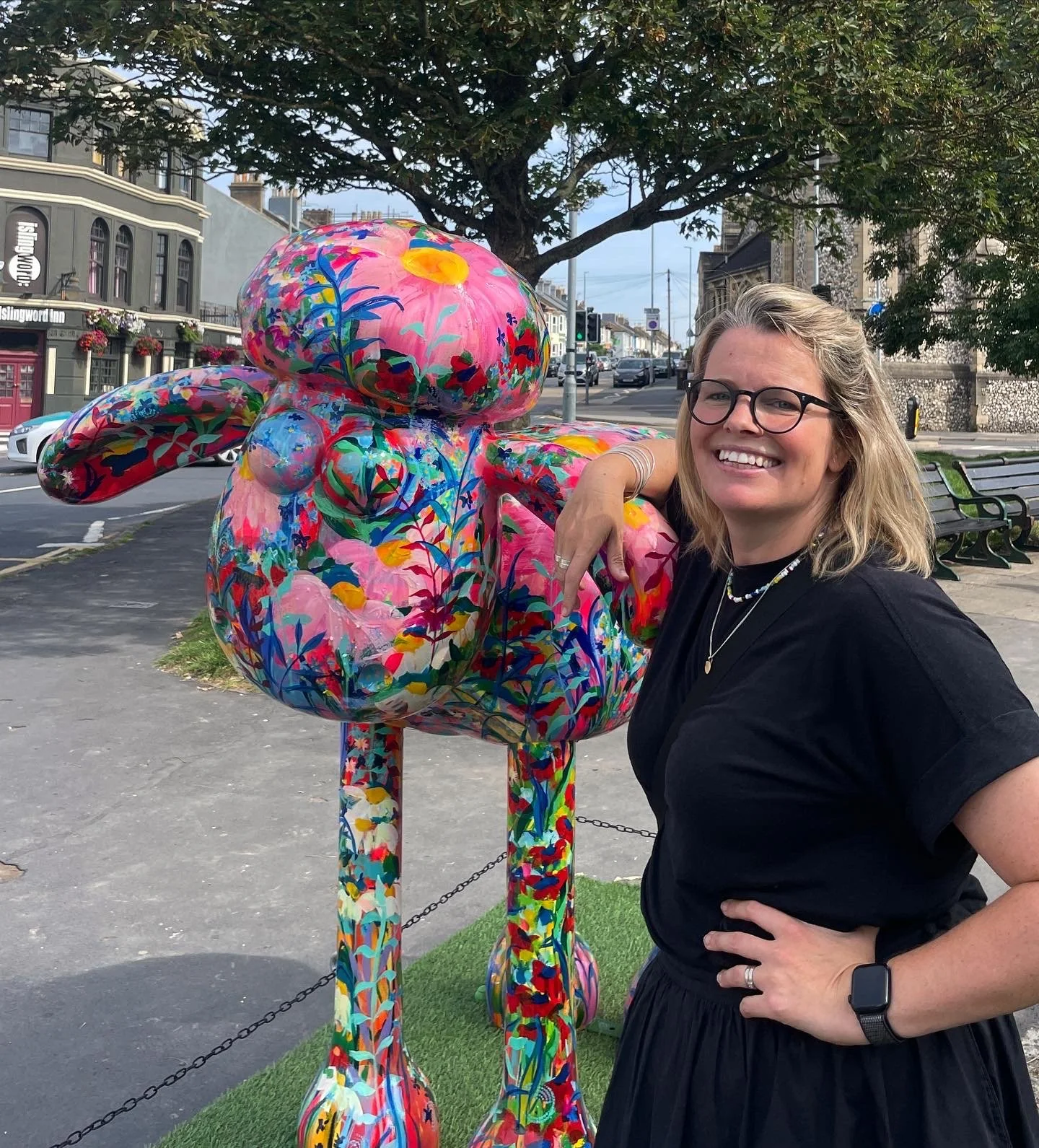 How I Ended Up Painting A Massive Shaun The Sheep