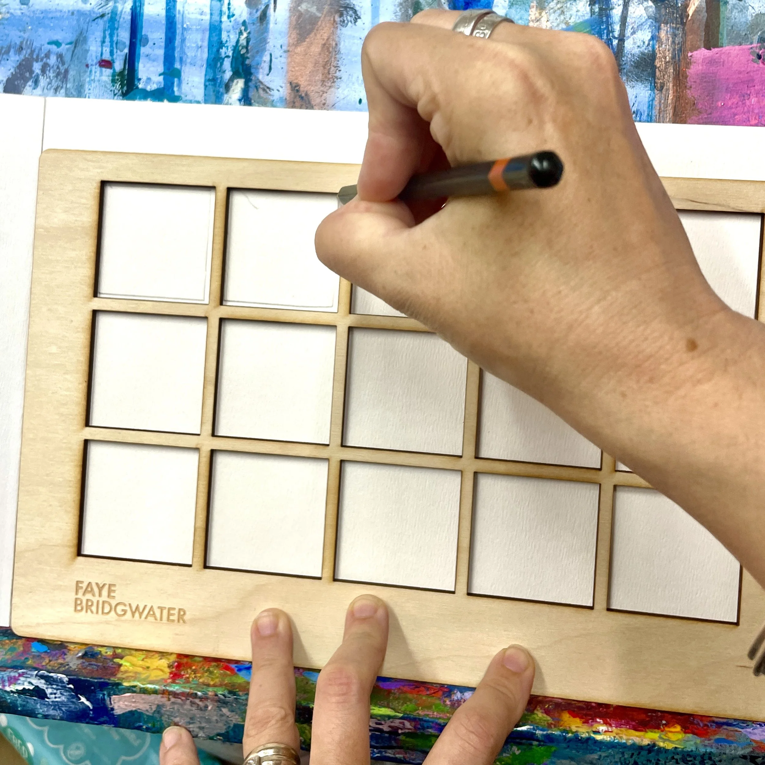 Faye Bridgwater - Sketch Squares