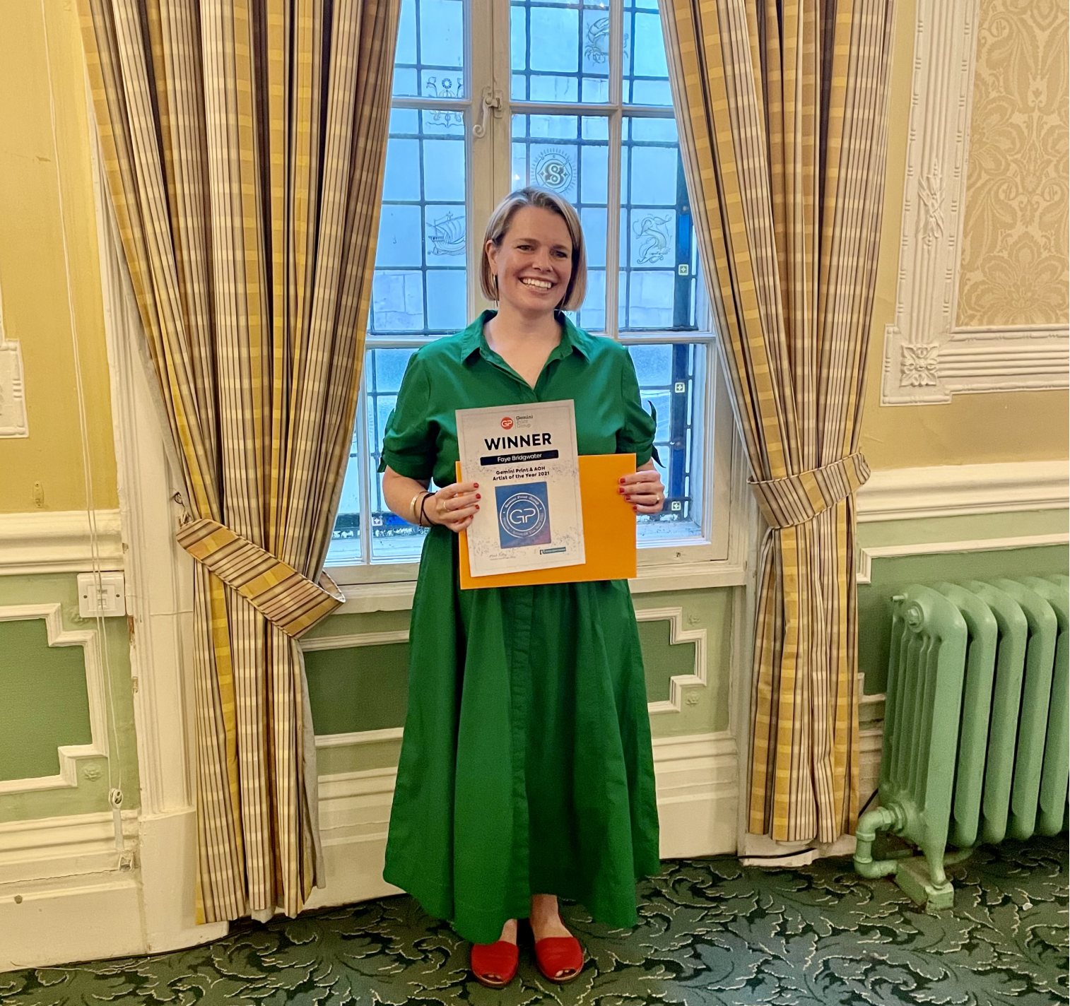 Winner of Artist of the Year and Best Open House - Artists Open Houses Awards