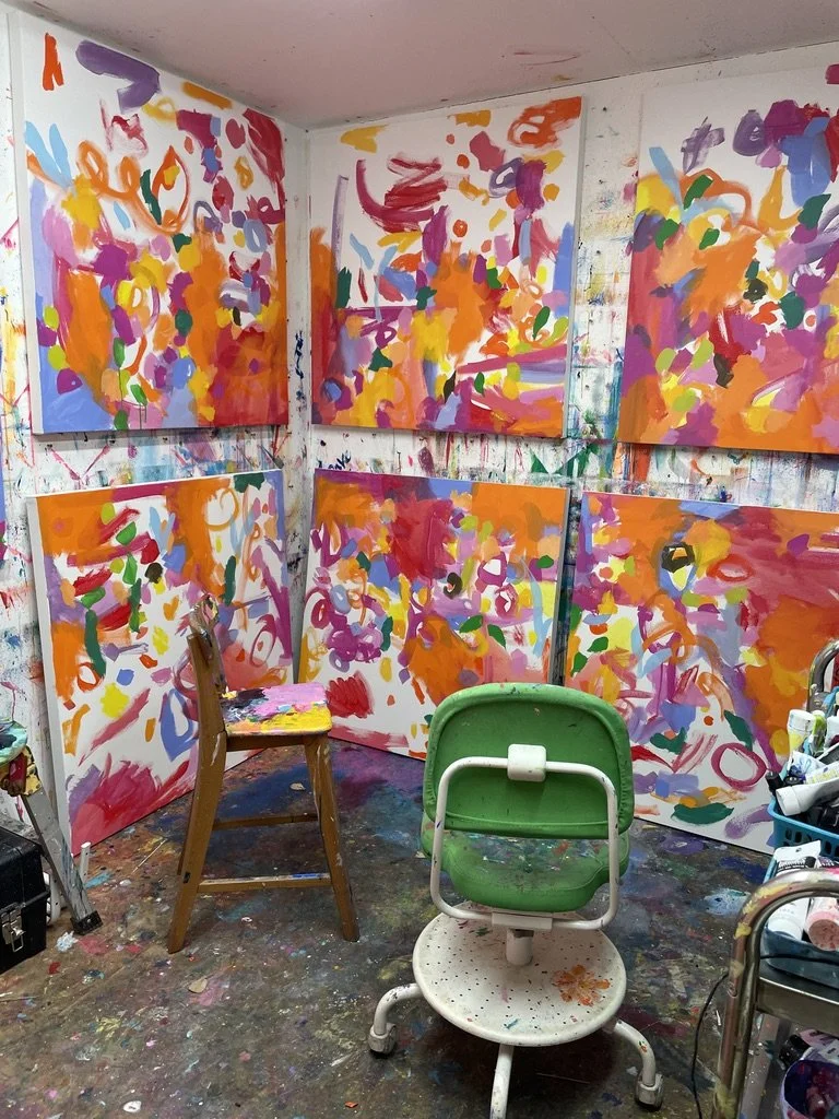 Faye Bridgwater - Saatchi Gallery - Colourful Floral Wall Art