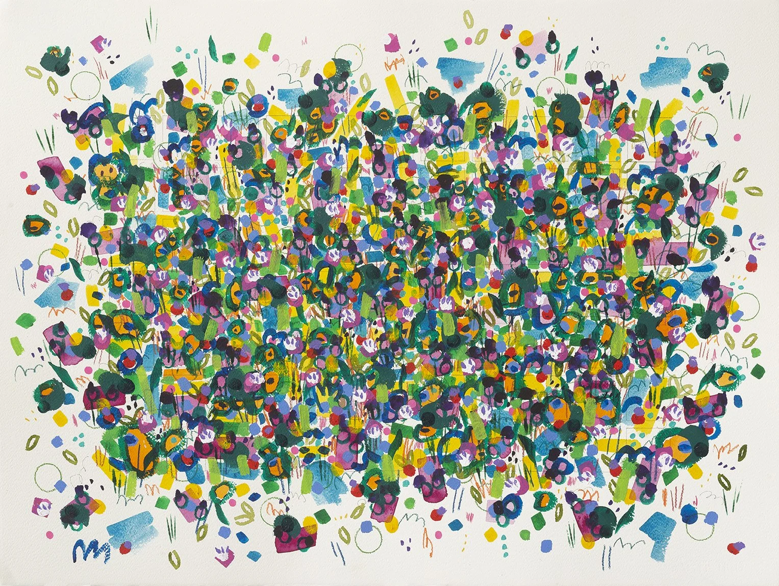 Between The Beats - Floral on Paper
