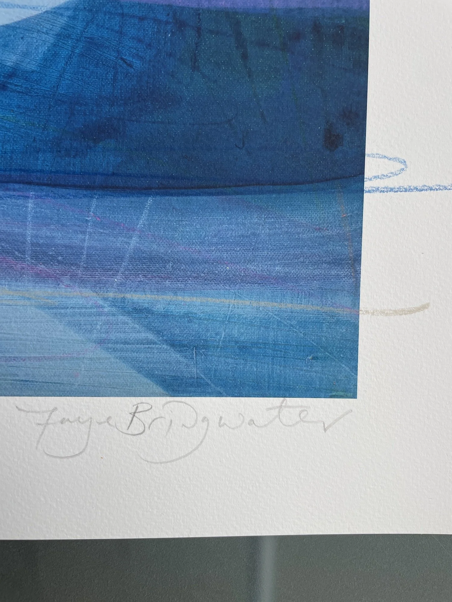 Smile Smile Smile limited edition print by Faye Bridgwater, signed one of a kind artwork