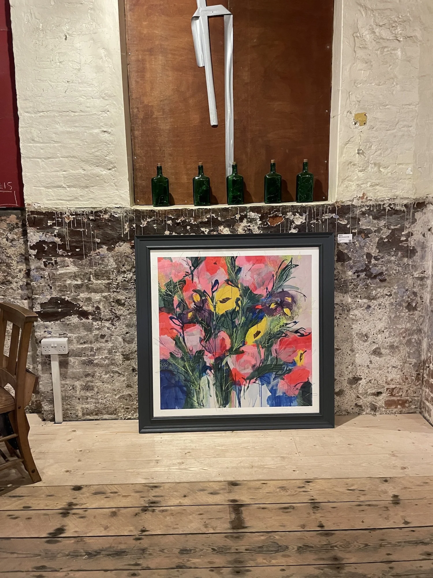 Big Blooms limited edition print by Faye Bridgwater, a bold statement piece for any living or office space