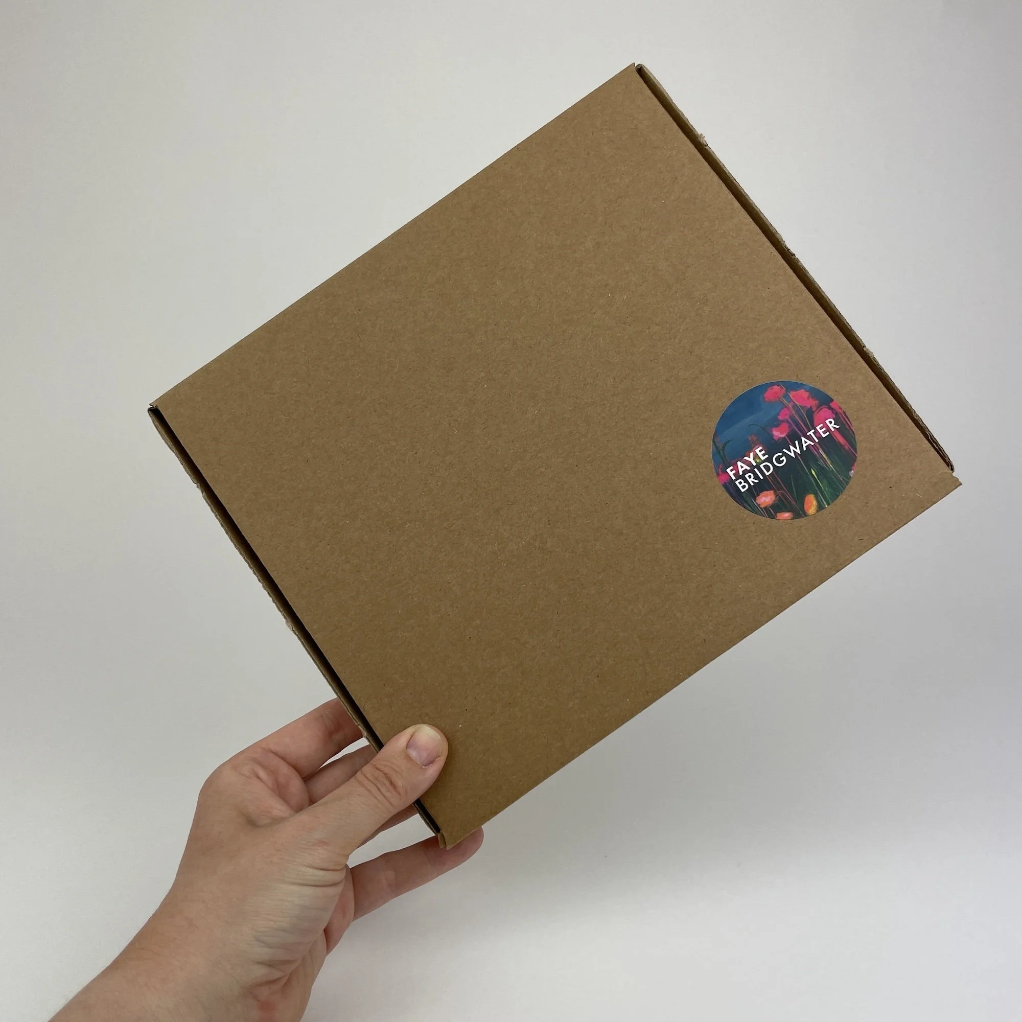 Faye Bridgwater fine art greetings cards in a box