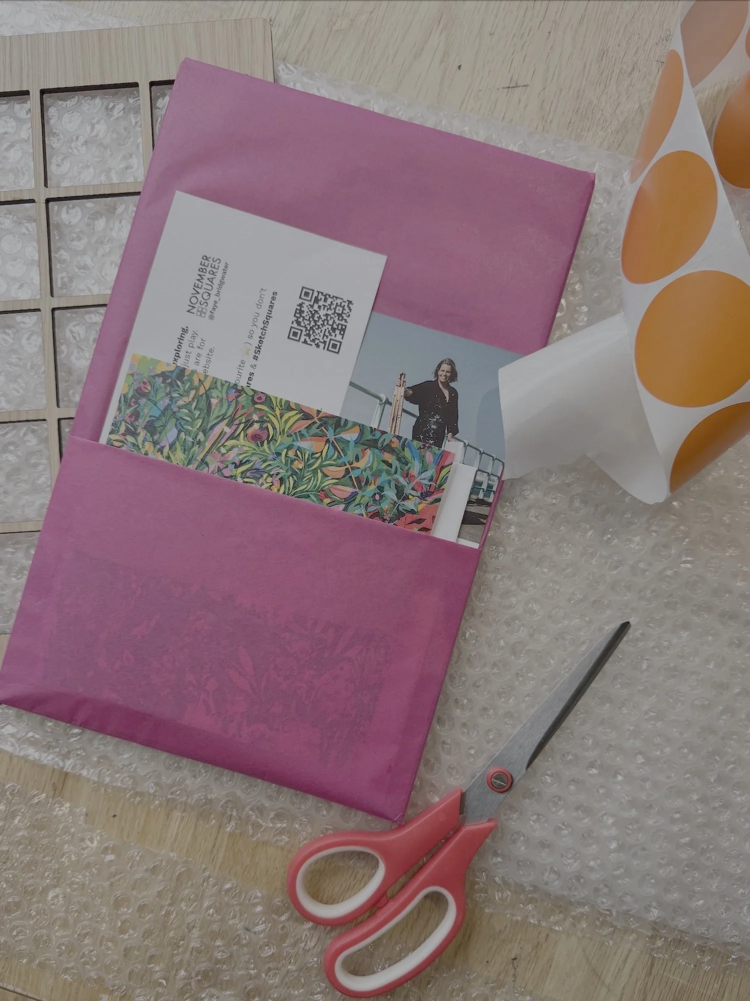 Sketch Squares art tool gift for artists and creatives to inspire drawing and ideas