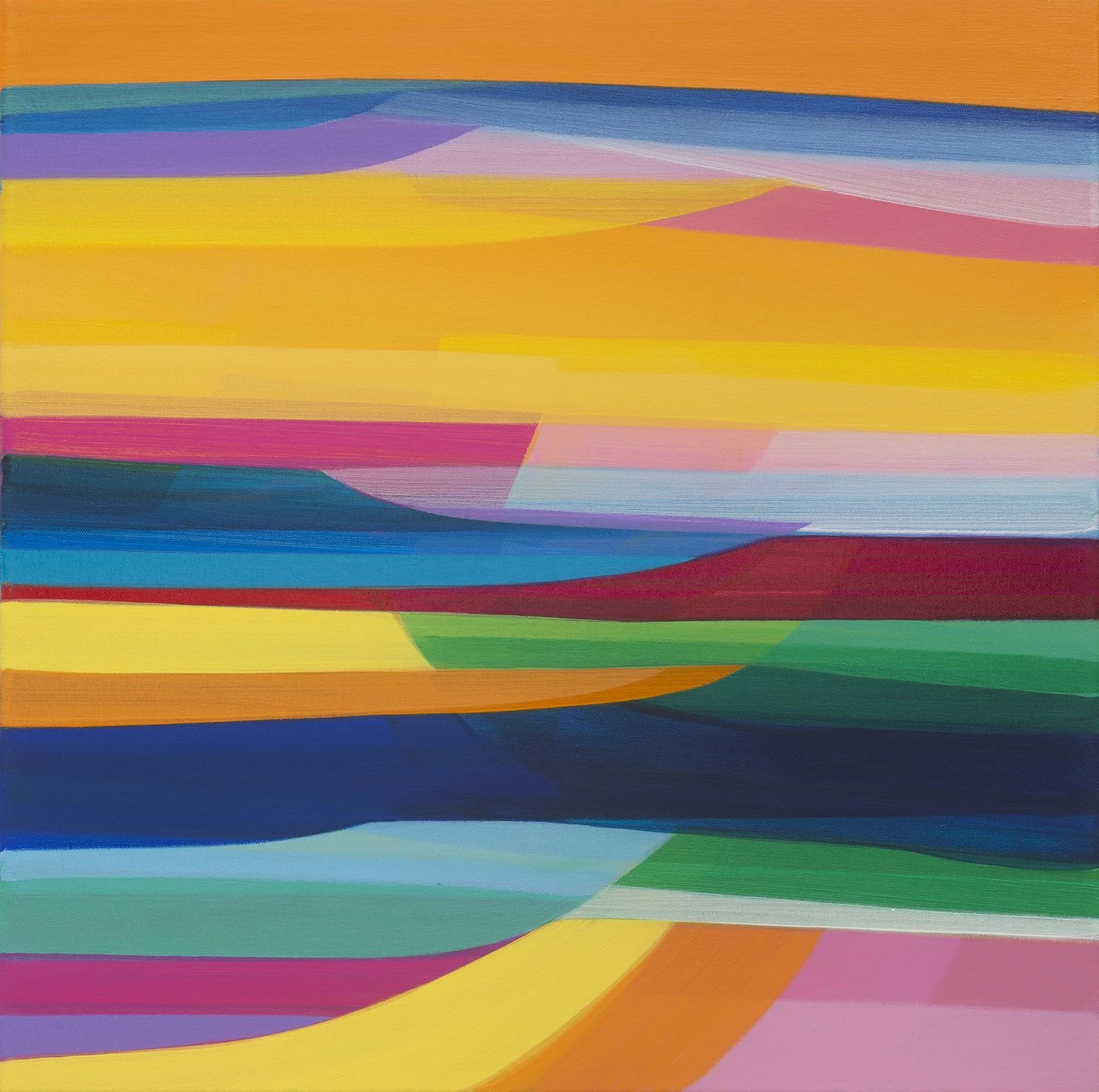 Original Landscape Painting - As We Wander (72 x 72cm)