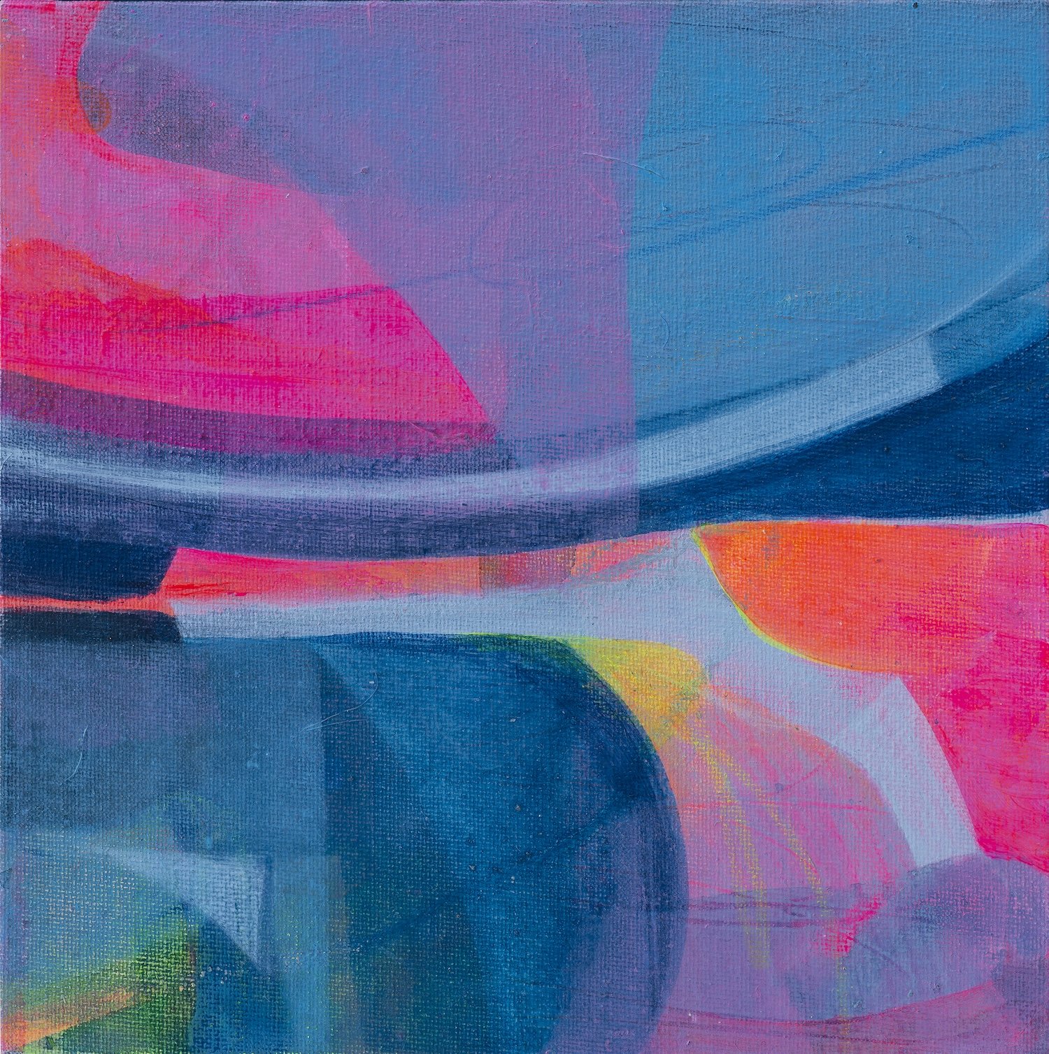 Signed limited edition landscape print “The Voyage of Discovery” by Faye Bridgwater, full of colour, light and movement