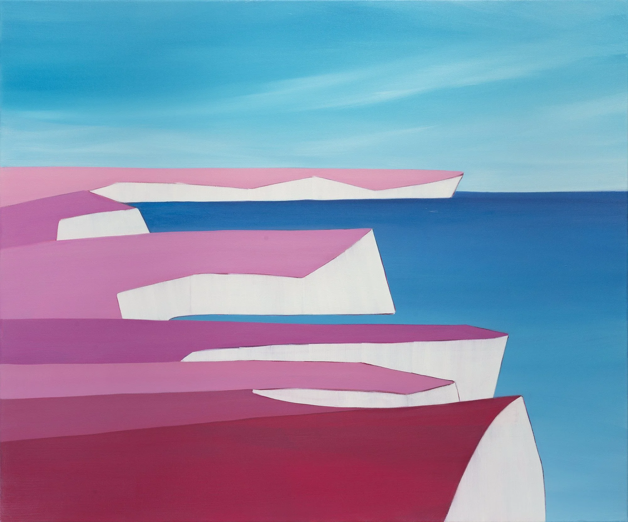 Large Original Landscape Painting - The Great Retreat (120 x 100cm)