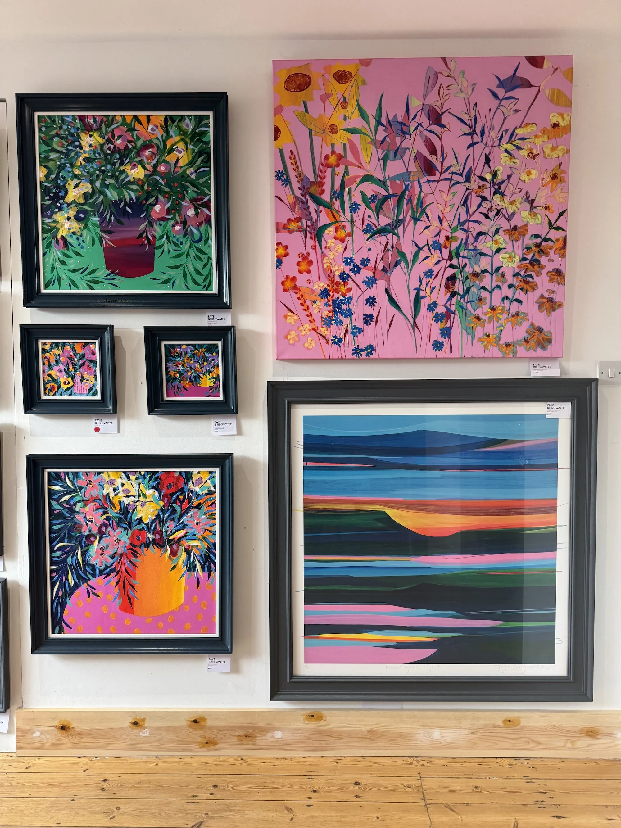 Kissed By The Light limited edition print by Faye Bridgwater, hand finished, numbered and signed