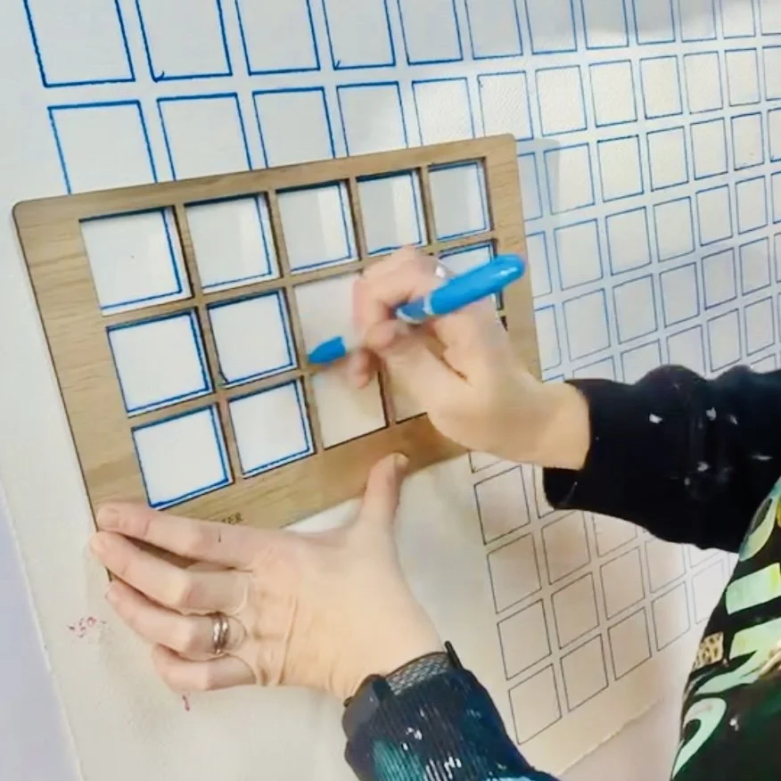 Sketch Squares grid tool designed to support creative composition