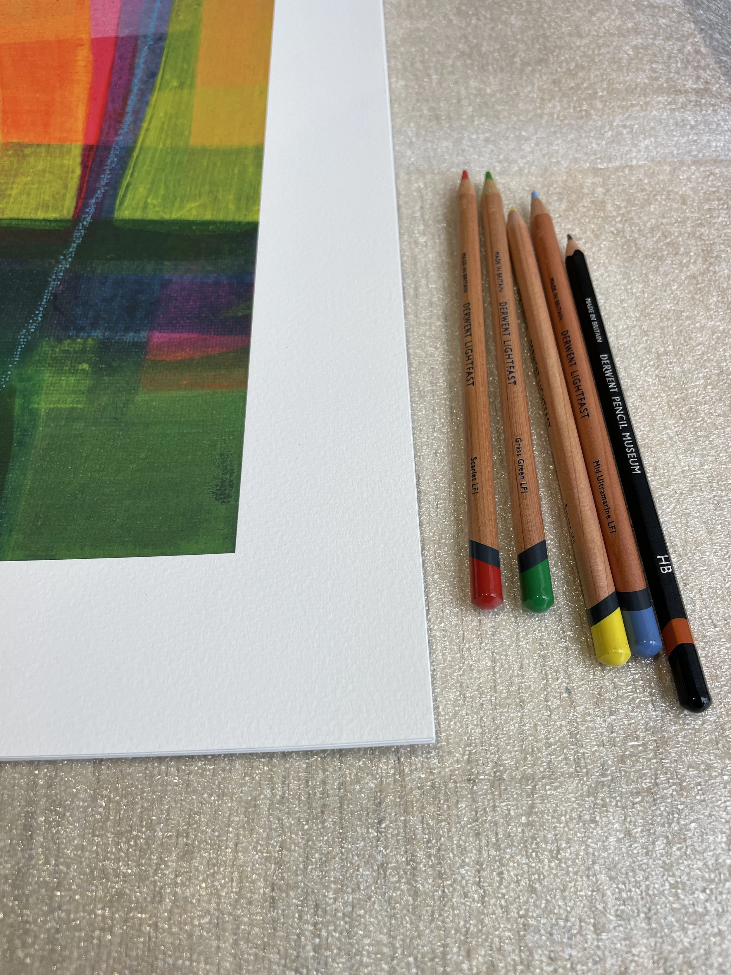 Get Up and Go limited edition print by Faye Bridgwater, beautiful and joyful artwork