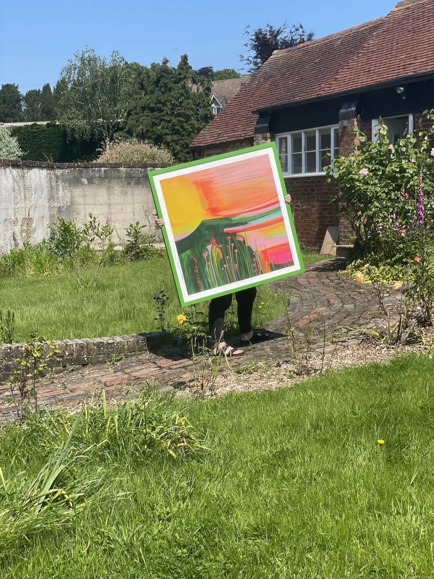 Glorious Views limited edition print by Faye Bridgwater, interior design ideas