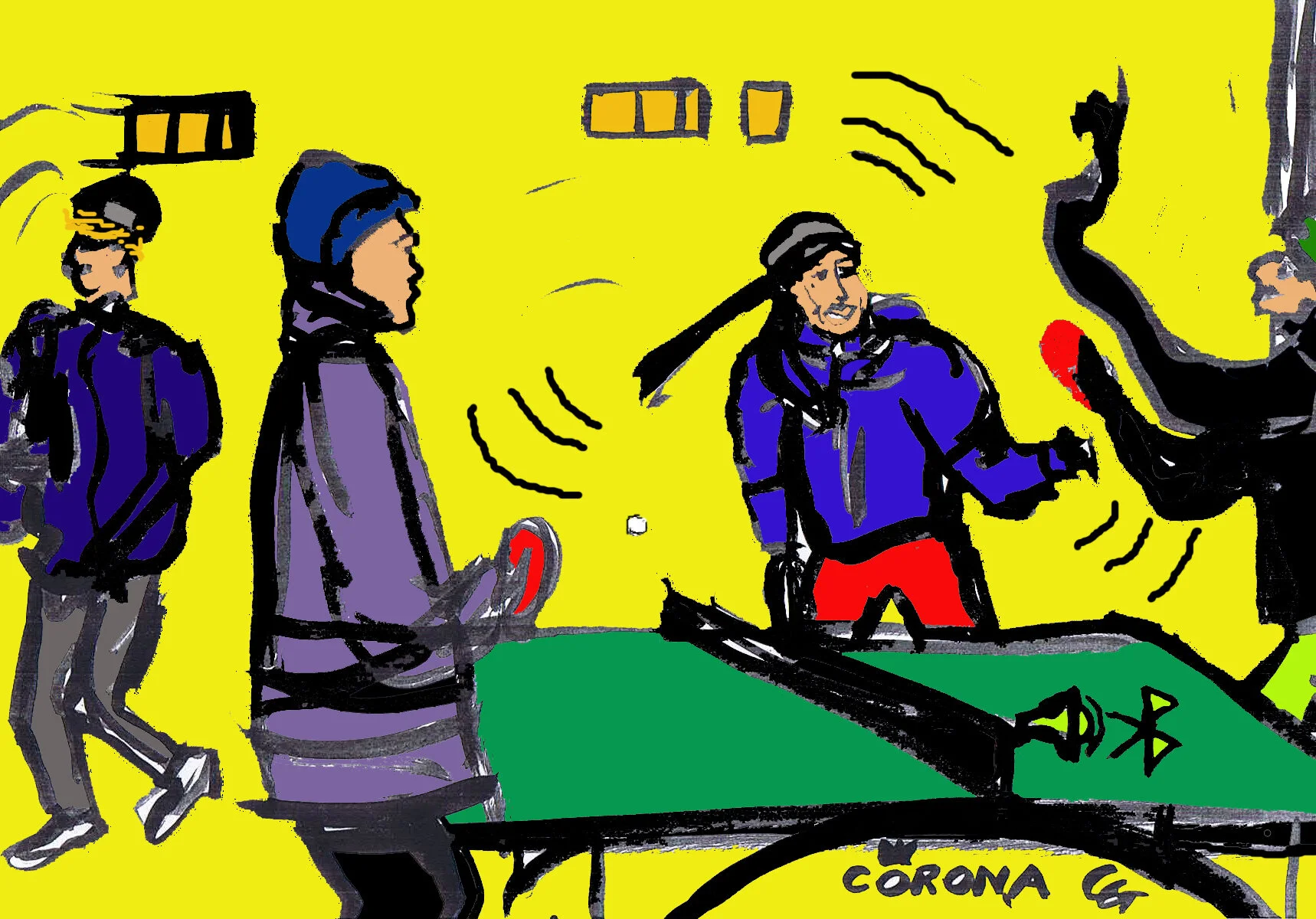 Ringerl salsa - pingpong community©Corona Gsteu