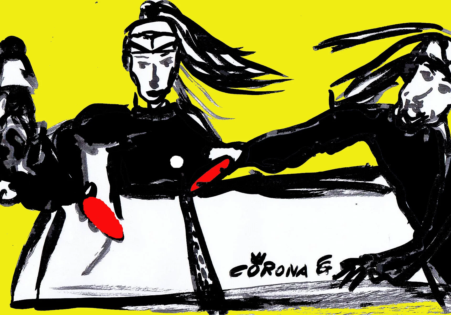 du hast noch 1 leben©Corona Gsteu