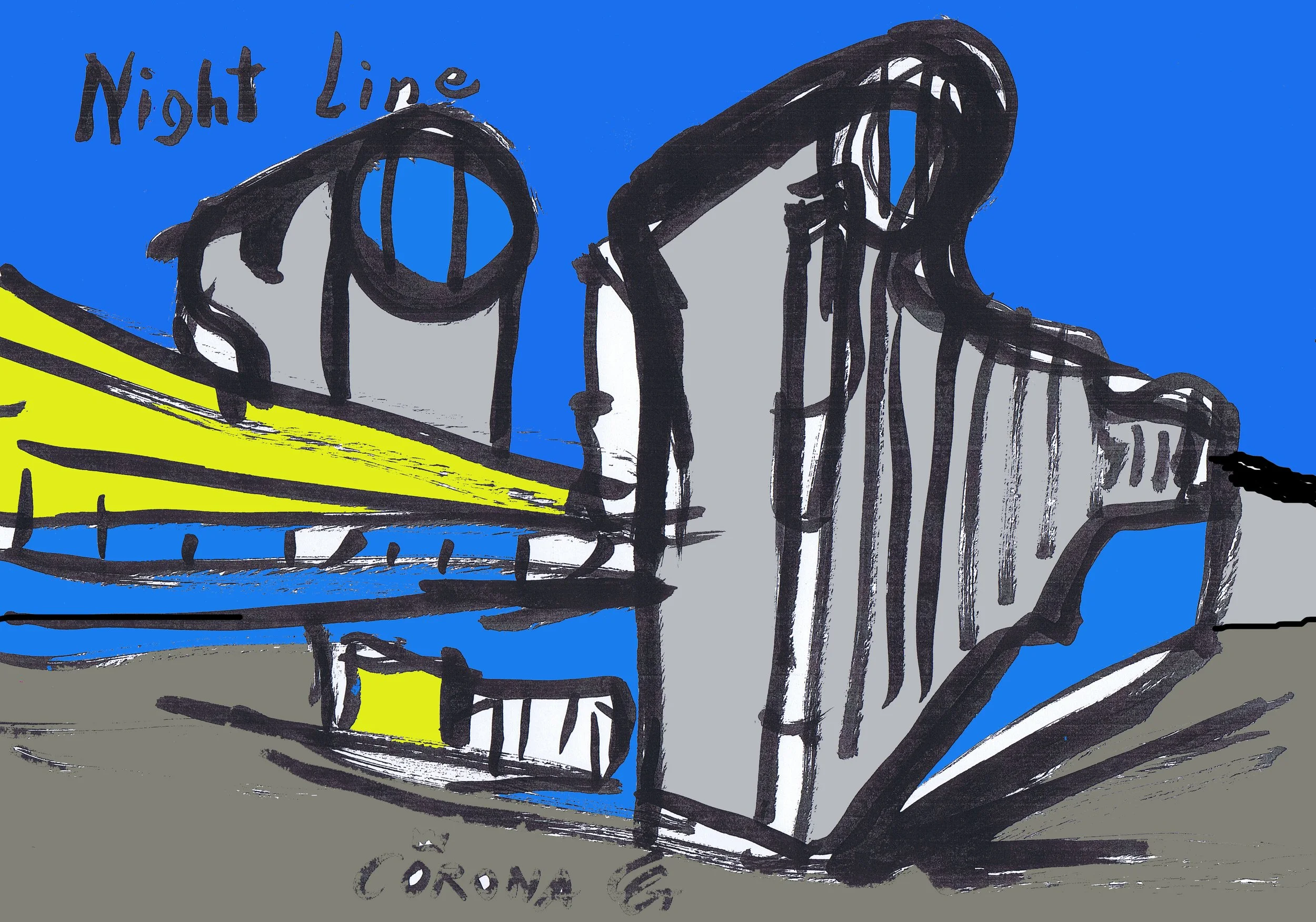 nightline 7 U6 Station Siebenhirten  by J. G. Gsteu ©Corona Gsteu 