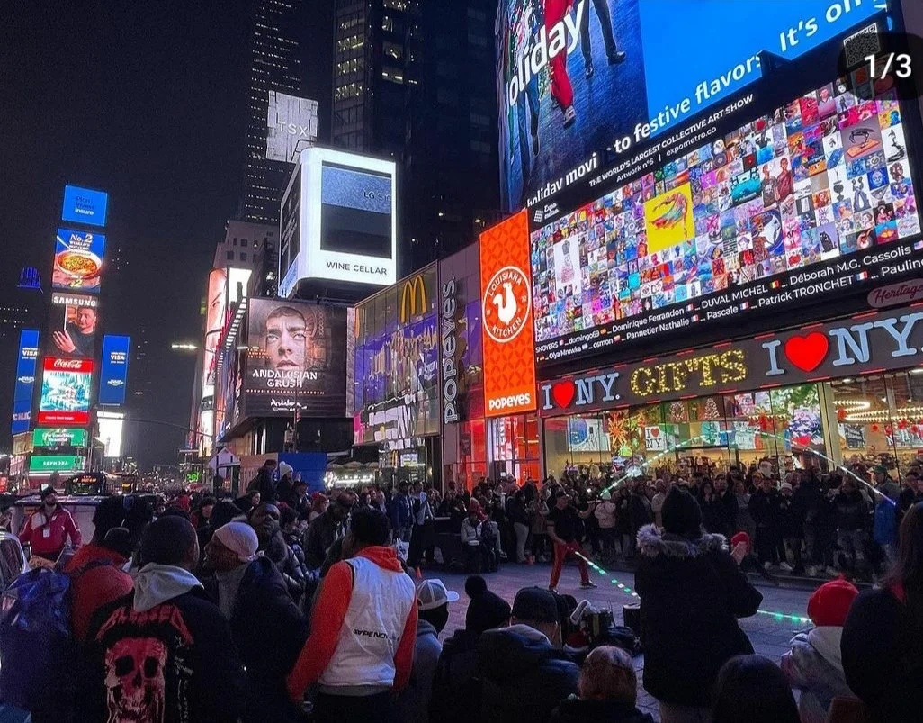 What an energetic atmosphere in N.Y.C at Times Square, foto©Expometro