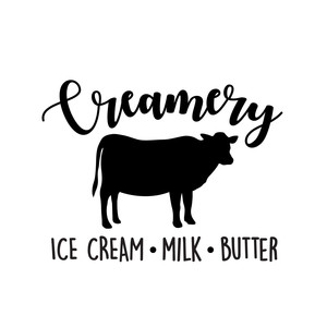 #24 Creamery Cow 12x12 or 12x18