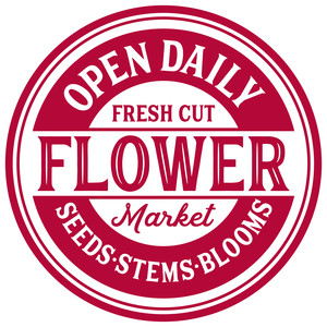 #35 Flower Market Open Daily 12x12 or 12x18