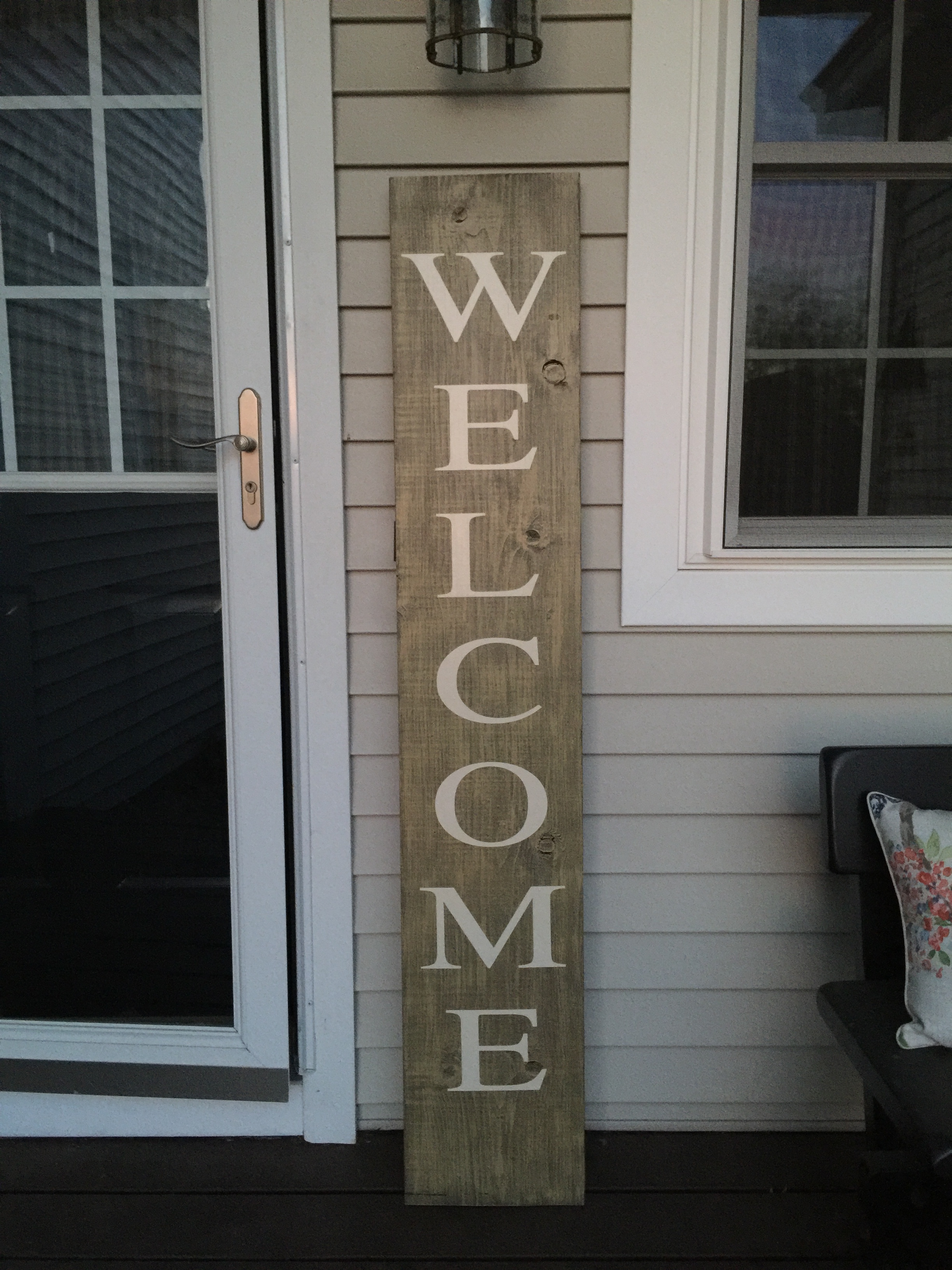 #64 Welcome 8x24, 8x36 or 12x48