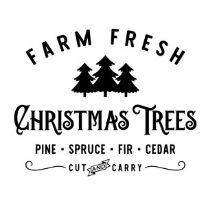 #CH18 Farm Fresh Christmas Tree Cut & Carry
