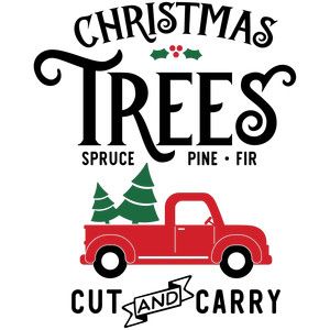 #CH20 Christmas Trees Cut & Carry