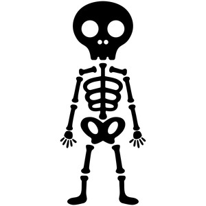 #H17 Halloween Skeleton