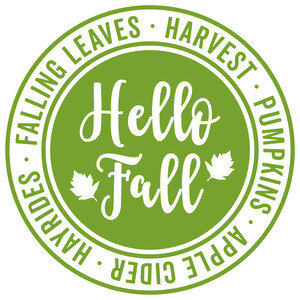 NEW #50 Hello Fall Circle