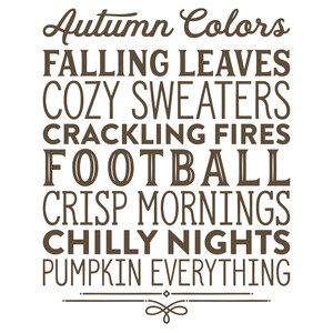NEW #53 Autumn Colors