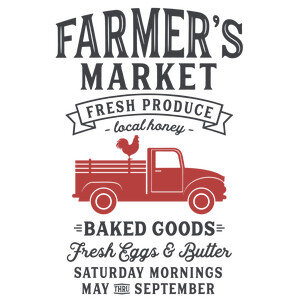 NEW #5 Farmer's Market May Thru September