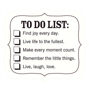 NEW #17 To Do List