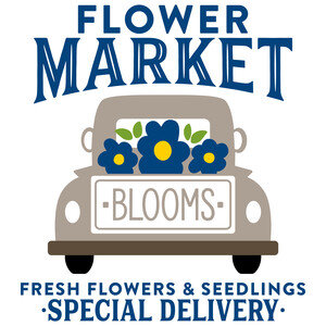 NEW #19 Flower Market Blooms Truck