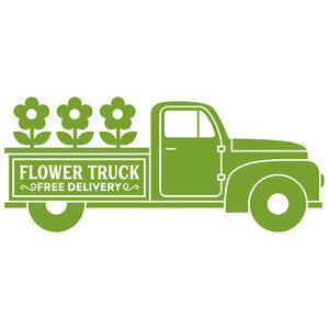 NEW #21 Flower Truck Free Delivery
