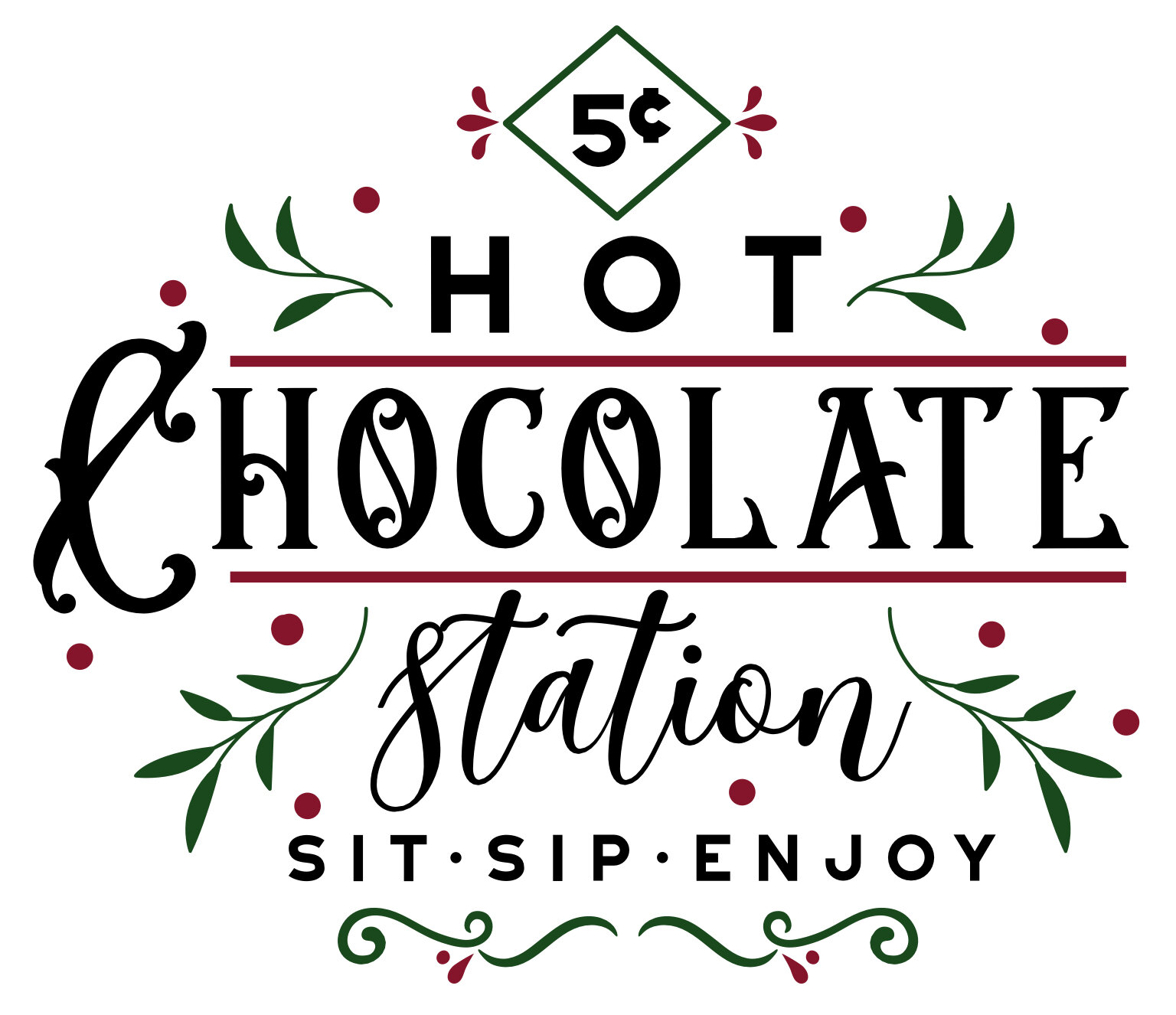 NEW #90 Hot Chocolate Station